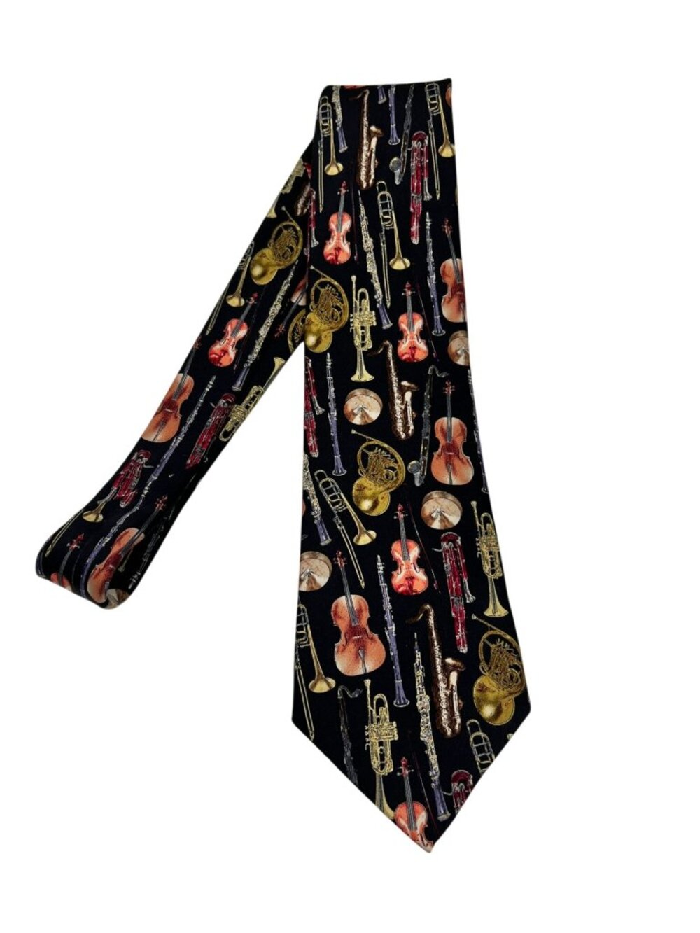 Vintage Museum Artifacts All Silk Retro Series Orchestra Tie Multicolor